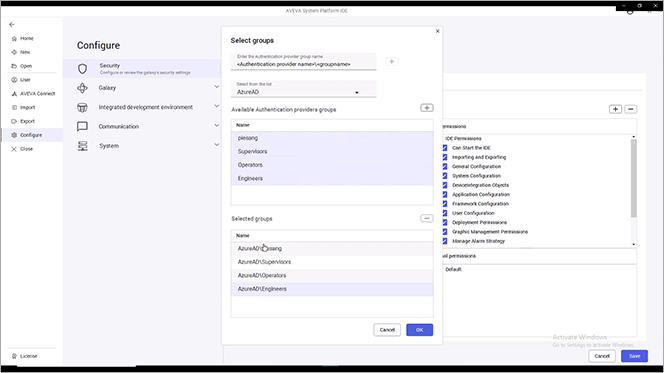 安全、基于角色的访问和身份管理