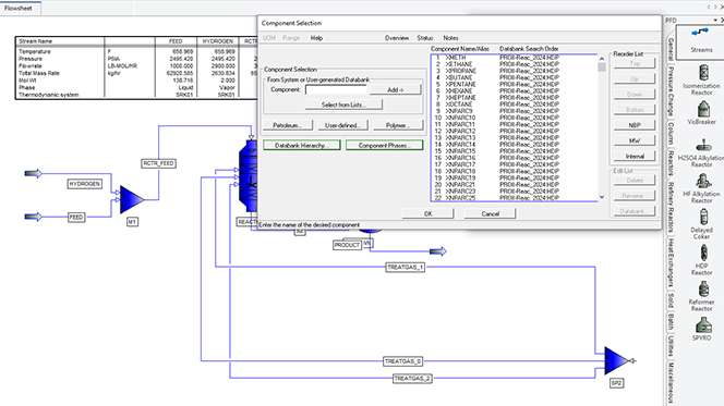全面的流程模拟